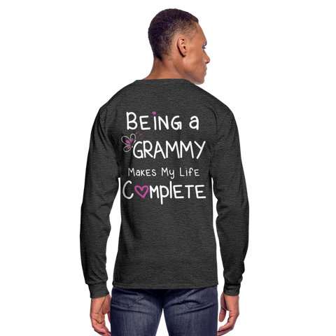 Grammy Men's Long Sleeve T-Shirt - heather black
