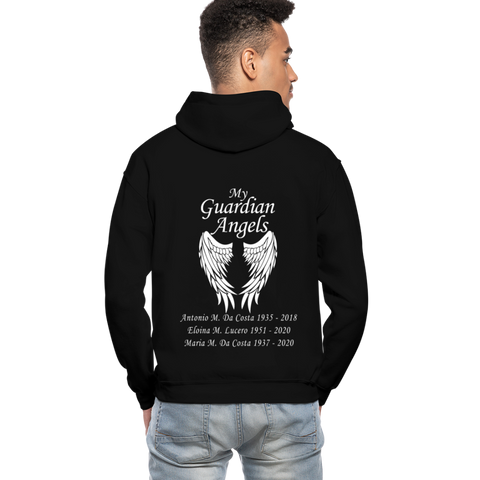 Custom Marissa Gildan Heavy Blend Adult Hoodie - black