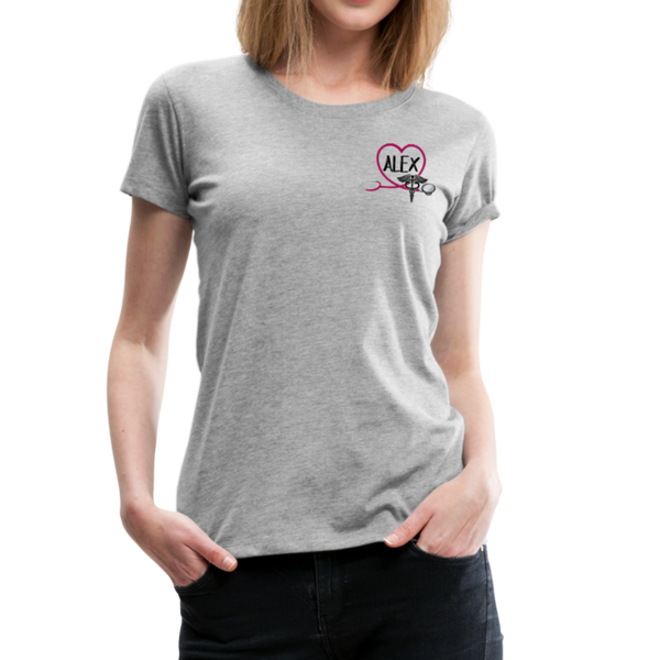 Alex Nurse Practitioner Women’s Premium T-Shirt - heather gray