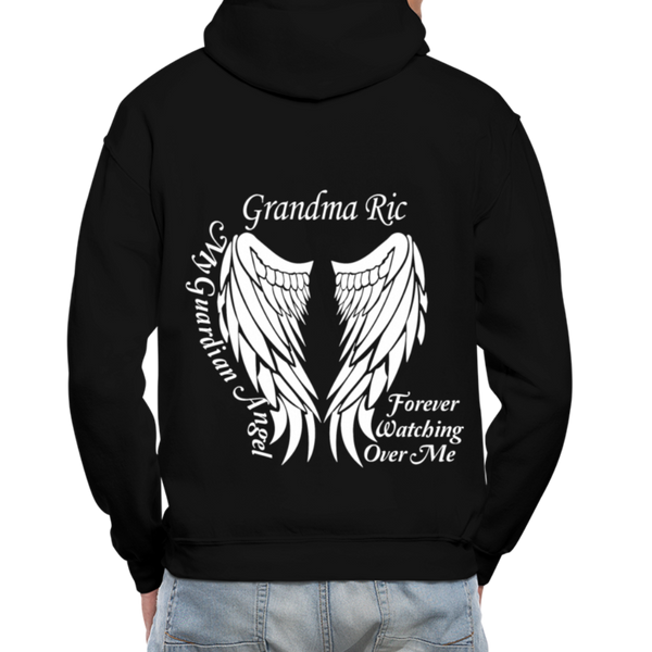Grandma Ric Gildan Heavy Blend Adult Hoodie - black