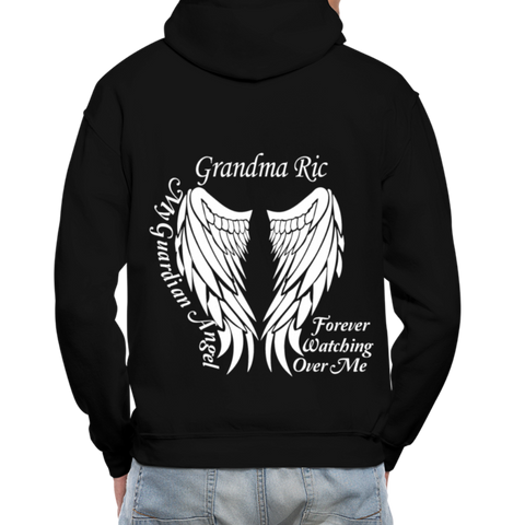 Grandma Ric Gildan Heavy Blend Adult Hoodie - black
