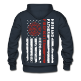 Faulkenberry Men’s Premium Hoodie - navy