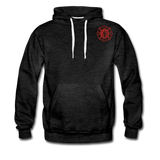 Faulkenberry Men’s Premium Hoodie - charcoal gray