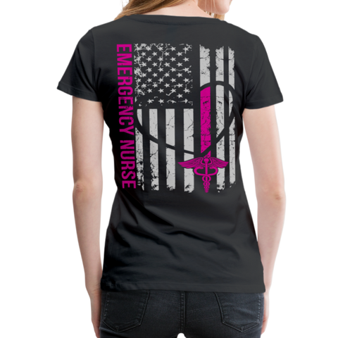 Rani Emergency Nurse Women’s Premium T-Shirt - black