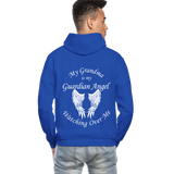 Grandma Guardian Angel Gildan Heavy Blend Adult Hoodie (CK3572) - royal blue