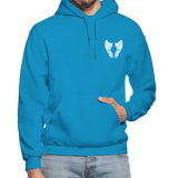 Nicholas Tristan Gildan Heavy Blend Adult Hoodie - turquoise