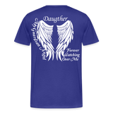 Daughter Guardian Angel Men's Premium T-Shirt (CK3580) - royal blue