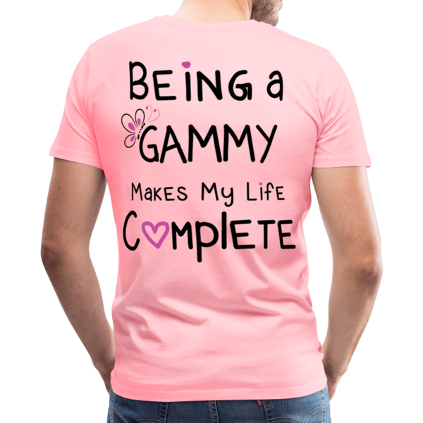 Being a Gammy Makes My Life Complete Men's Premium T-Shirt (CK1533 - pink
