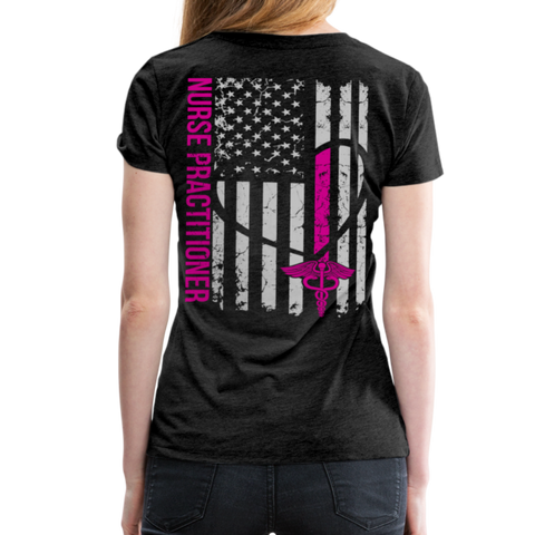 Jen FNP Women’s Premium T-Shirt - charcoal gray