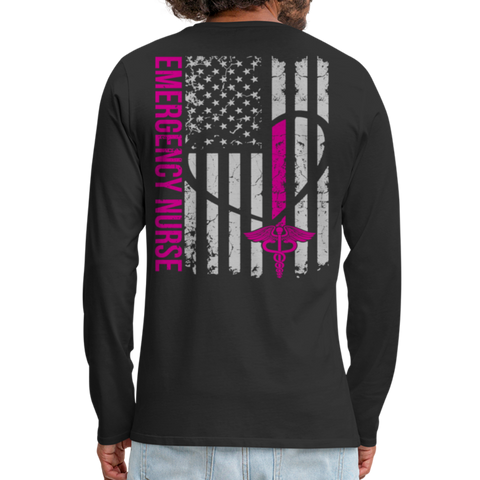 Tara Men's Premium Long Sleeve T-Shirt - black