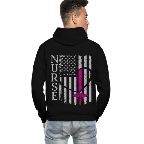 Gabby RN Gildan Heavy Blend Adult Hoodie - black