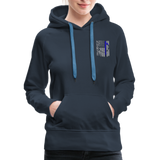 Nurse Flag Rod Flag Women’s Premium Hoodie (CK1966) - navy