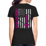 Melane’ RN Emergency Nurse Women’s Premium Organic T-Shirt - black
