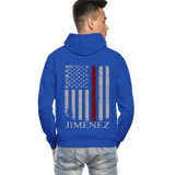 Jimenez Firefighter 2 Gildan Heavy Blend Adult Hoodie - royal blue