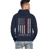 Jimenez Firefighter 2 Gildan Heavy Blend Adult Hoodie - navy