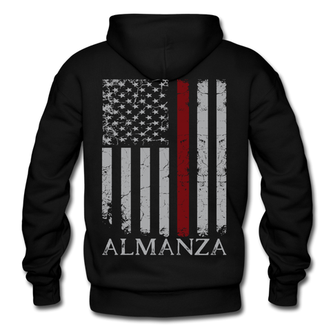 ALMANZA Gildan Heavy Blend Adult Hoodie - black
