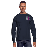 Nurse Flag Men's Long Sleeve T-Shirt (CK1674) - navy
