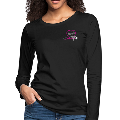 Amanda NP  Women's Premium Long Sleeve T-Shirt - black