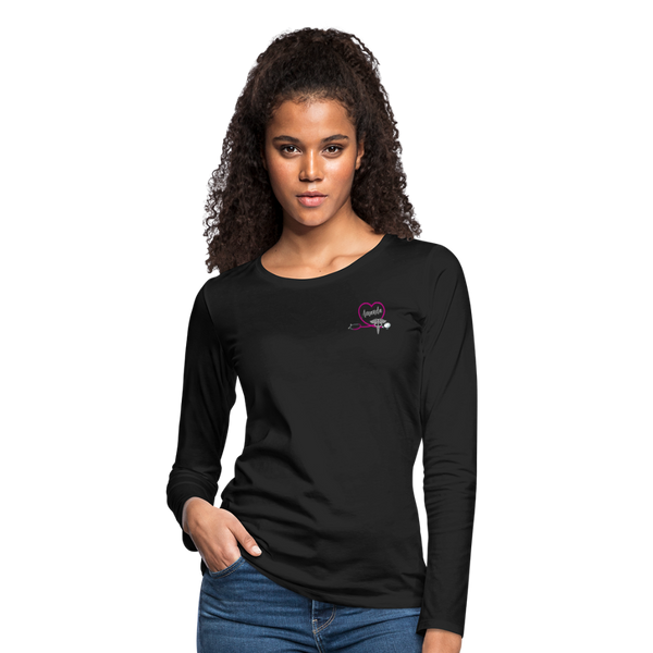 Custom NP Women's Premium Long Sleeve T-Shirt - black