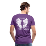 Nephew Guardian Angel Men's Premium T-Shirt (CK3564) - purple