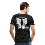 Nephew Guardian Angel Men's Premium T-Shirt (CK3564) - charcoal gray