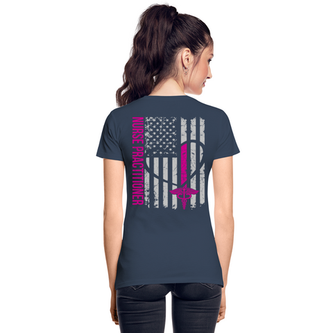 Beth NP Women’s Premium Organic T-Shirt - navy