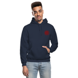 Mangan Firefighter Gildan Heavy Blend Adult Hoodie - navy