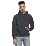 Mangan Firefighter Gildan Heavy Blend Adult Hoodie - charcoal gray