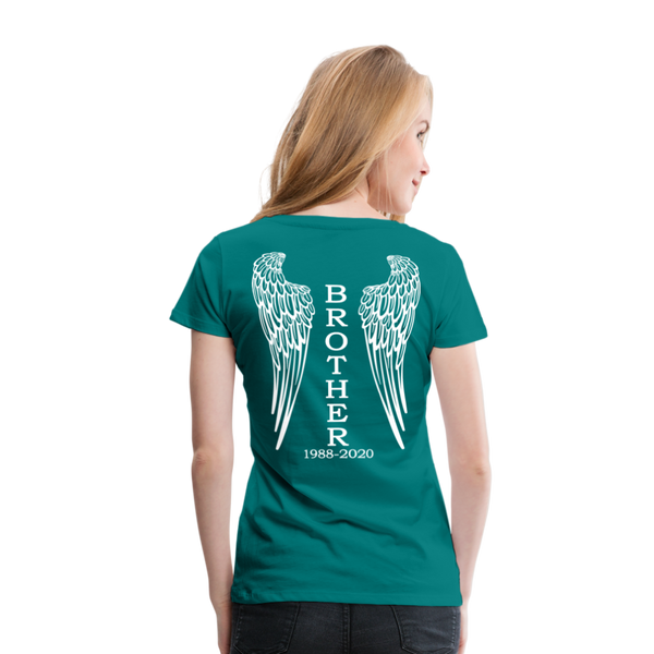 Brother 1988-2020 Women’s Premium T-Shirt - teal