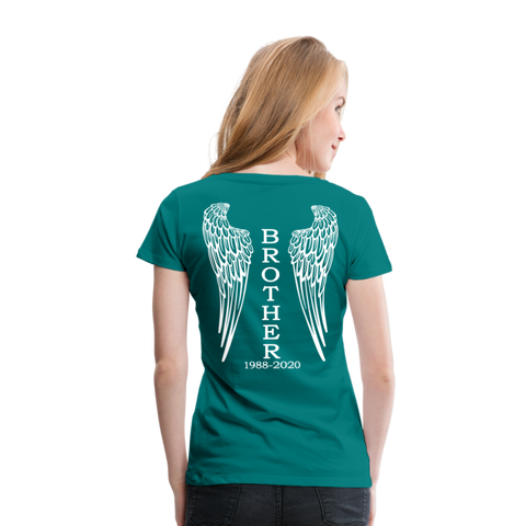 Brother 1988-2020 Women’s Premium T-Shirt - teal