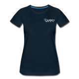 Being A Gammy Makes my Life Complete Women’s Premium T-Shirt (CK1533) - deep navy