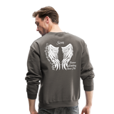 Son Guardian Angel Crewneck Sweatshirt - asphalt gray