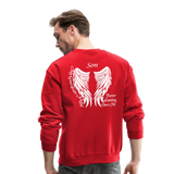 Son Guardian Angel Crewneck Sweatshirt - red