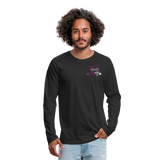 Michelle NURSE FLAG Men's Premium Long Sleeve T-Shirt - black