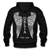 Delia 1997-2020 Gildan Heavy Blend Adult Hoodie - black