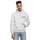 Brother Amazing Angel Sister of an Angel Gildan Heavy Blend Adult Hoodie - light heather gray