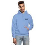 Brother Amazing Angel Sister of an Angel Gildan Heavy Blend Adult Hoodie - carolina blue