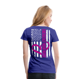 Emergency Room Nurse Women’s Premium T-Shirt (CK1836) updated - royal blue