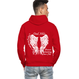 Dad Ahla Gildan Heavy Blend Adult Hoodie - red