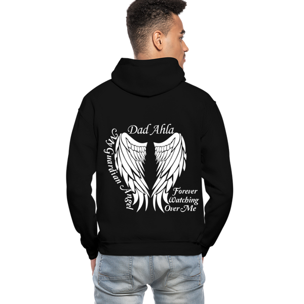 Dad Ahla Gildan Heavy Blend Adult Hoodie - black