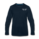 Brother Amazing Angel - Sister of an Angel Men's Premium Long Sleeve T-Shirt - deep navy