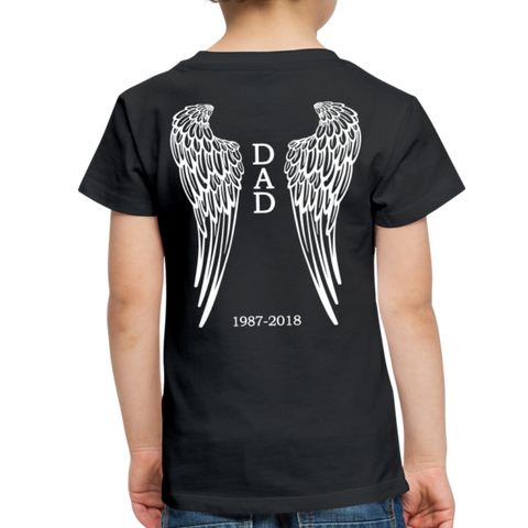 Dad- 1987-2018 Toddler Premium T-Shirt - black