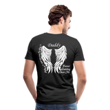 Daddy Guardian Angel Men's Premium T-Shirt (CK3561) - black