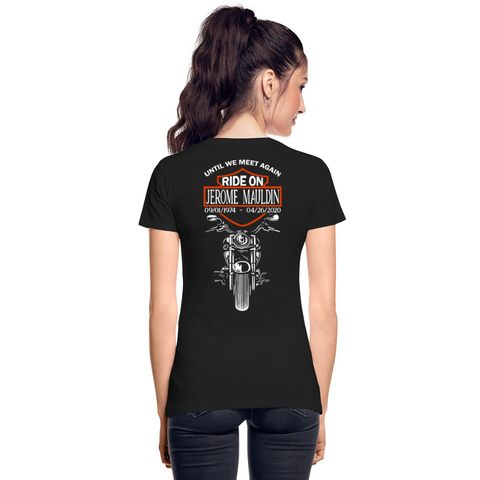 Women’s Premium Organic T-Shirt - black