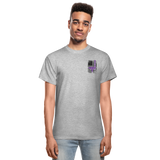 Nurse Flag Gildan Ultra Cotton Adult T-Shirt (CK1808) - heather gray