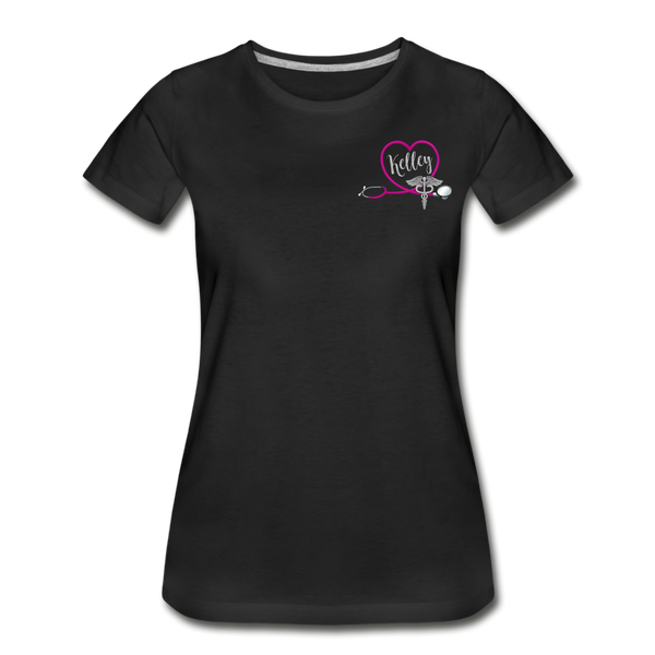 Kelley Emergency Nurse Women’s Premium Organic T-Shirt - black