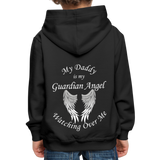 Daddy Guardian Angel Kids‘ Premium Hoodie (CK1365) - black
