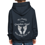 Daddy Guardian Angel Kids‘ Premium Hoodie (CK1365) - navy