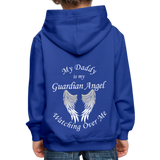 Daddy Guardian Angel Kids‘ Premium Hoodie (CK1365) - royal blue