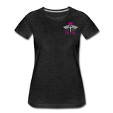Nursing Assistant Flag Women’s Premium T-Shirt (CK1937) - charcoal gray